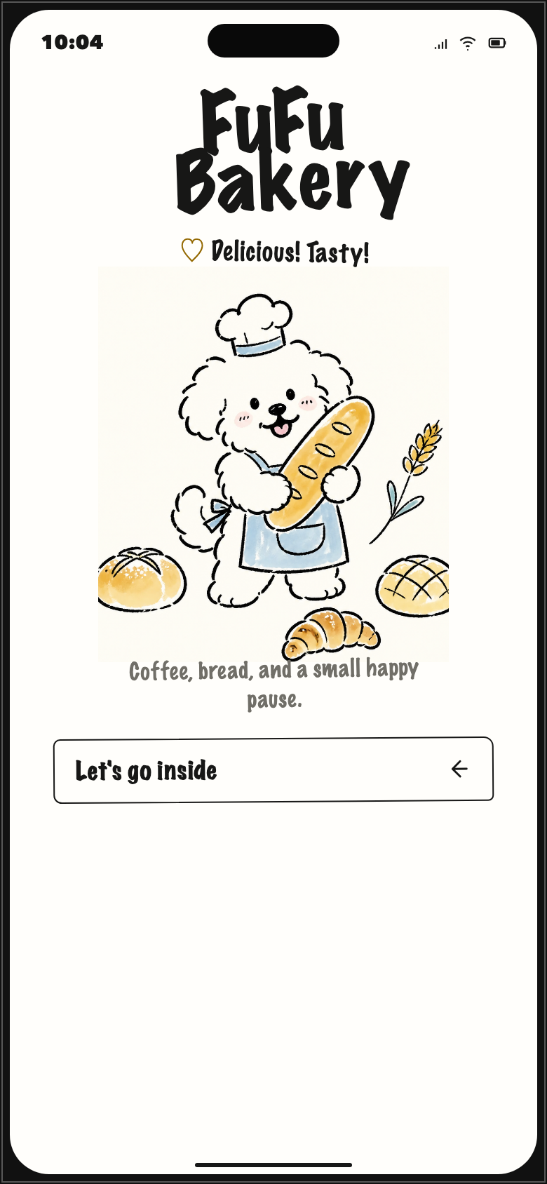 FuFu Bakery 可点击页面预览